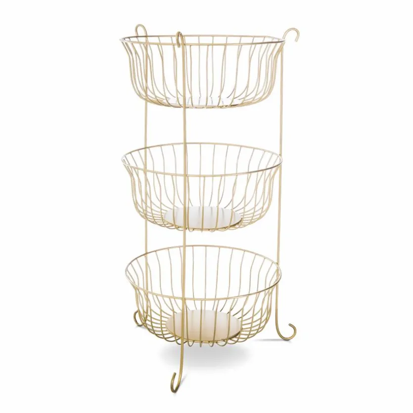 3-stöckige Etagere 64,5 cm