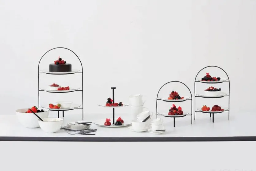 2-stöckige Etagere À Table
