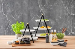 2-stöckige Etagere Serve & Share