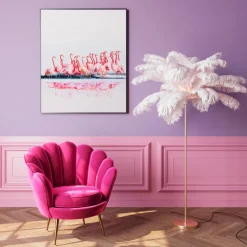 Stehlampe Feather Palm
