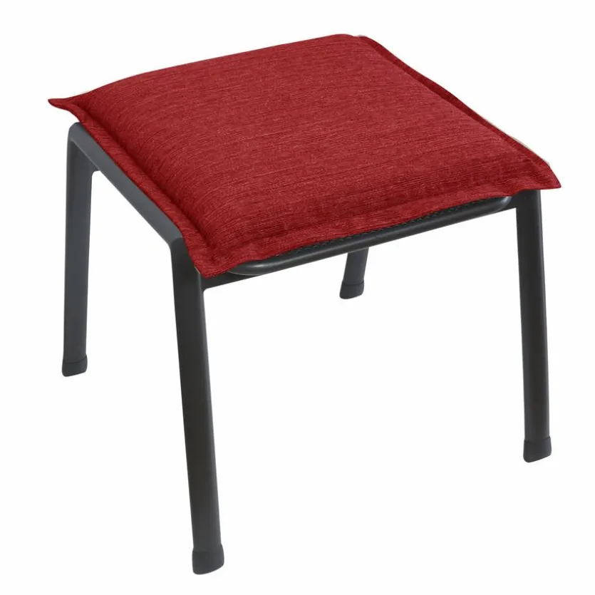 Stuhlkissen Unica 50 x 50 cm, rot