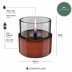 Tischfeuer Aster 10 Reactive Glaze