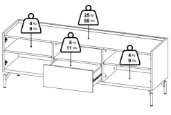 TV-Lowboard Bergen
