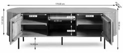 TV-Lowboard Bronx 4470