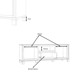 TV-Lowboard Farida