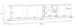 TV-Lowboard Lewisville