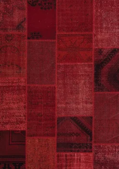 Vintage Teppich Patchwork 170 x 240 cm