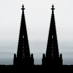Wandbild 30 x 30 cm Cologne cathedral VII