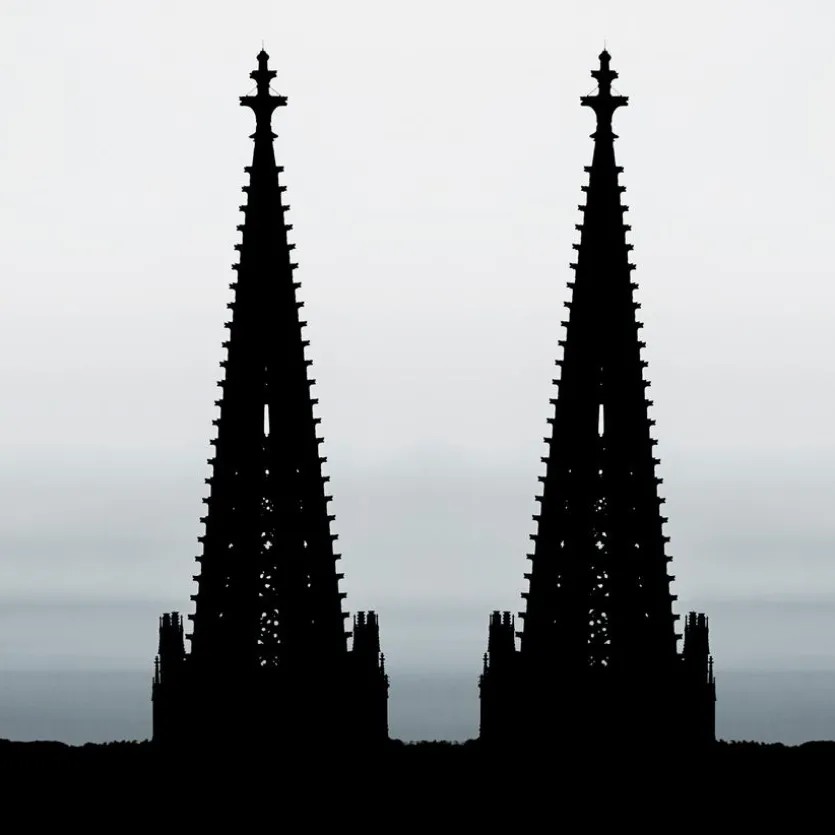 Wandbild 30 x 30 cm Cologne cathedral VII