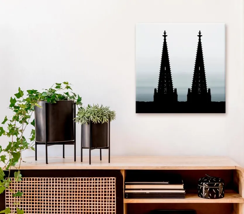 Wandbild 30 x 30 cm Cologne cathedral VII
