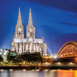 Wandbild 30 x 30 cm Cologne cathedral VIII