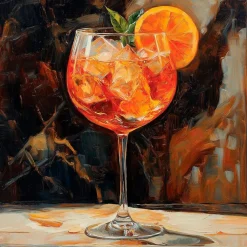 Wandbild 30 x 30 cm Colourful Cocktails X