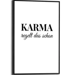 Wandbild 20 x 30 cm Karma
