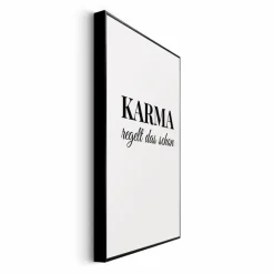 Wandbild 20 x 30 cm Karma