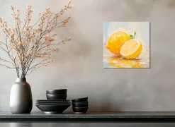 Wandbild 30 x 30 cm Lemon I