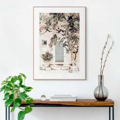 Wandbild 50 x 70 cm Mediterranean Door