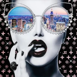 Wandbild 80 x 80 cm New York View 56414