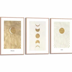 Wandbild Planet Lights 3tlg.