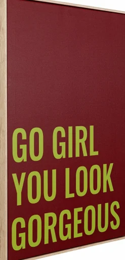 Wandbild Go Girl 56830