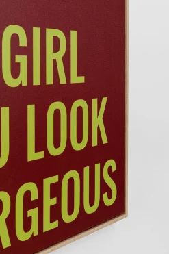 Wandbild Go Girl 56830