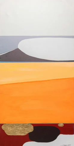 Wandbild 73 x 143 cm Abstract