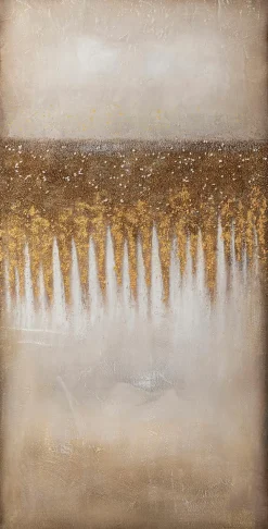 Wandbild 100 x 200 cm Abstract Fields 62023