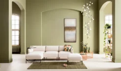 Wandbild 100 x 200 cm Abstract Fields 62023