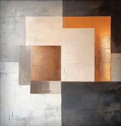 Wandbild 30 x 30 cm Abstract Squares I