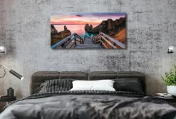 Wandbild 55 x 115 cm Algarve