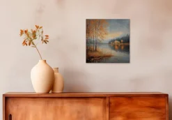 Wandbild 30 x 30 cm Autumn Landscape II