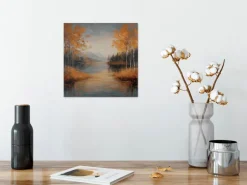 Wandbild 30 x 30 cm Autumn Landscape III