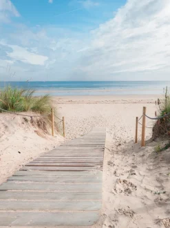 Wandbild 60 x 80 cm Beach walk IV