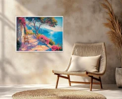 Wandbild 60 x 80 cm Beautiful View I