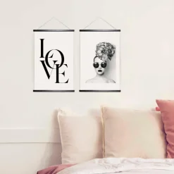 Wandbild 20 x 30 cm Ciao 4tlg.