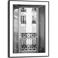 Wandbild 30 x 40 cm Classic Balcony