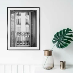Wandbild 30 x 40 cm Classic Balcony