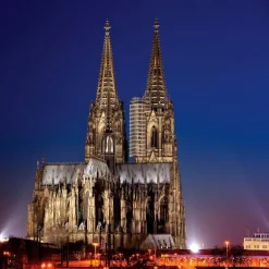 Wandbild 30 x 30 cm Cologne cathedral III
