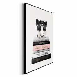 Wandbild 30 x 40 cm Fashion Books