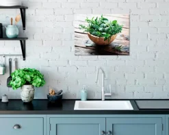 Wandbild 30 x 40 cm Fresh Herbs III