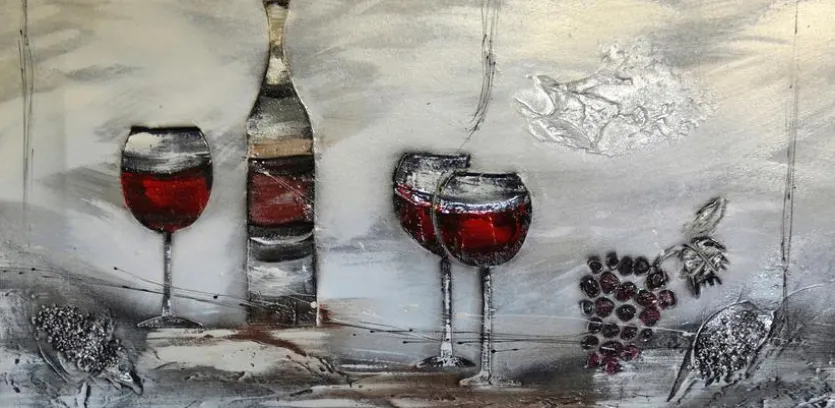 Wandbild 100 x 50 cm Gemütlichkeit I