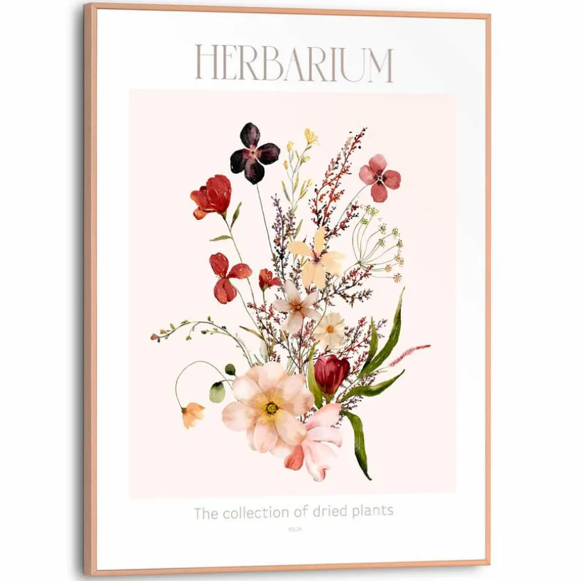 Wandbild 30 x 40 cm Herbarium