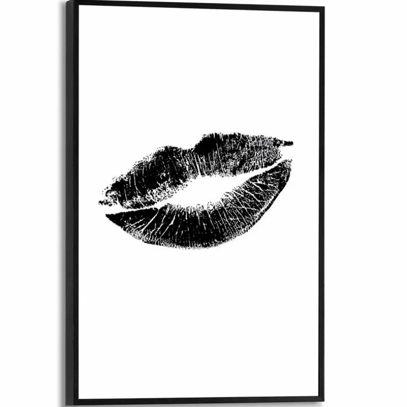 Wandbild 30 x 20 cm Hot Lips