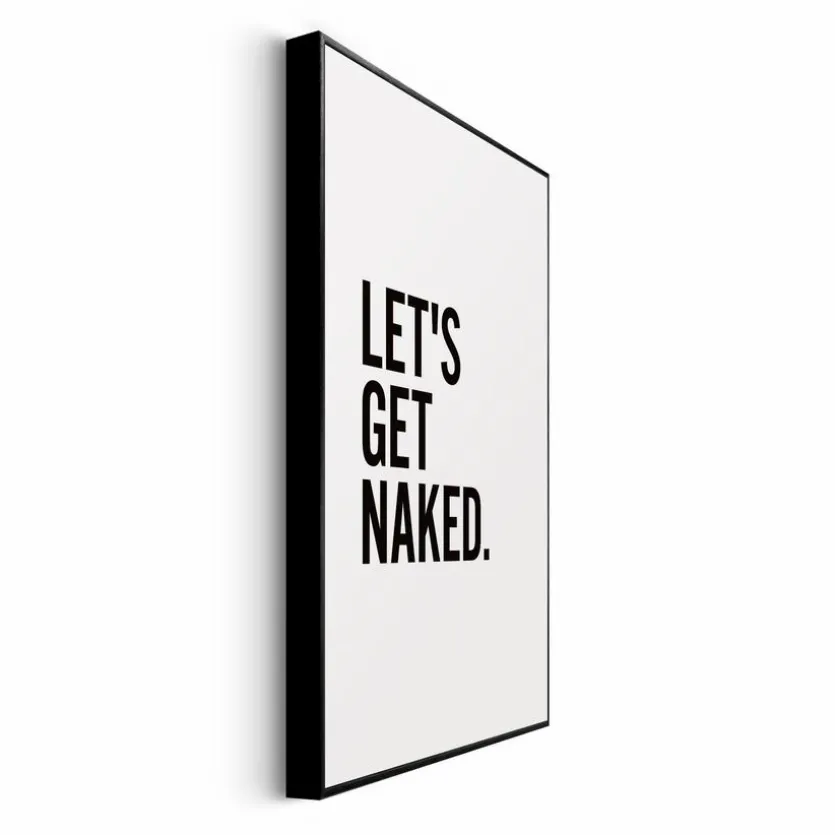 Wandbild 20 x 30 cm Let´s Get