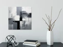 Wandbild 30 x 30 cm Monochrome Elements I