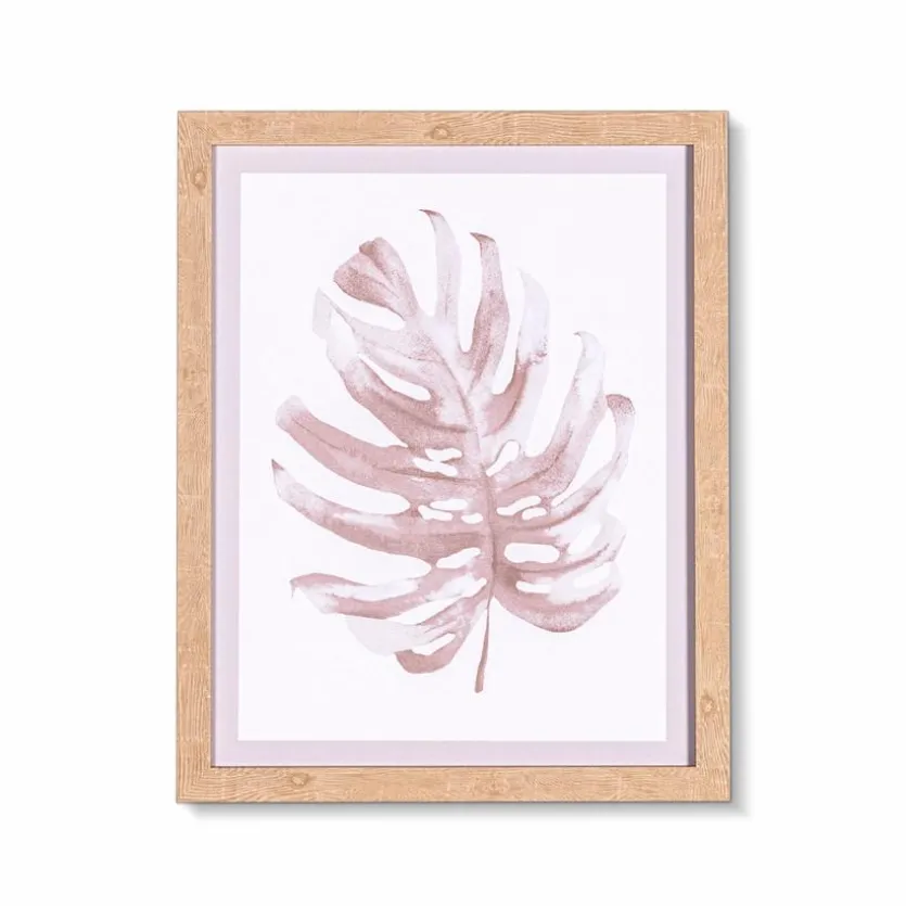 Wandbild 40 x 50 cm Monstera Blatt II