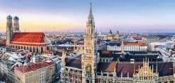 Wandbild 55 x 115 cm Munich panorama I