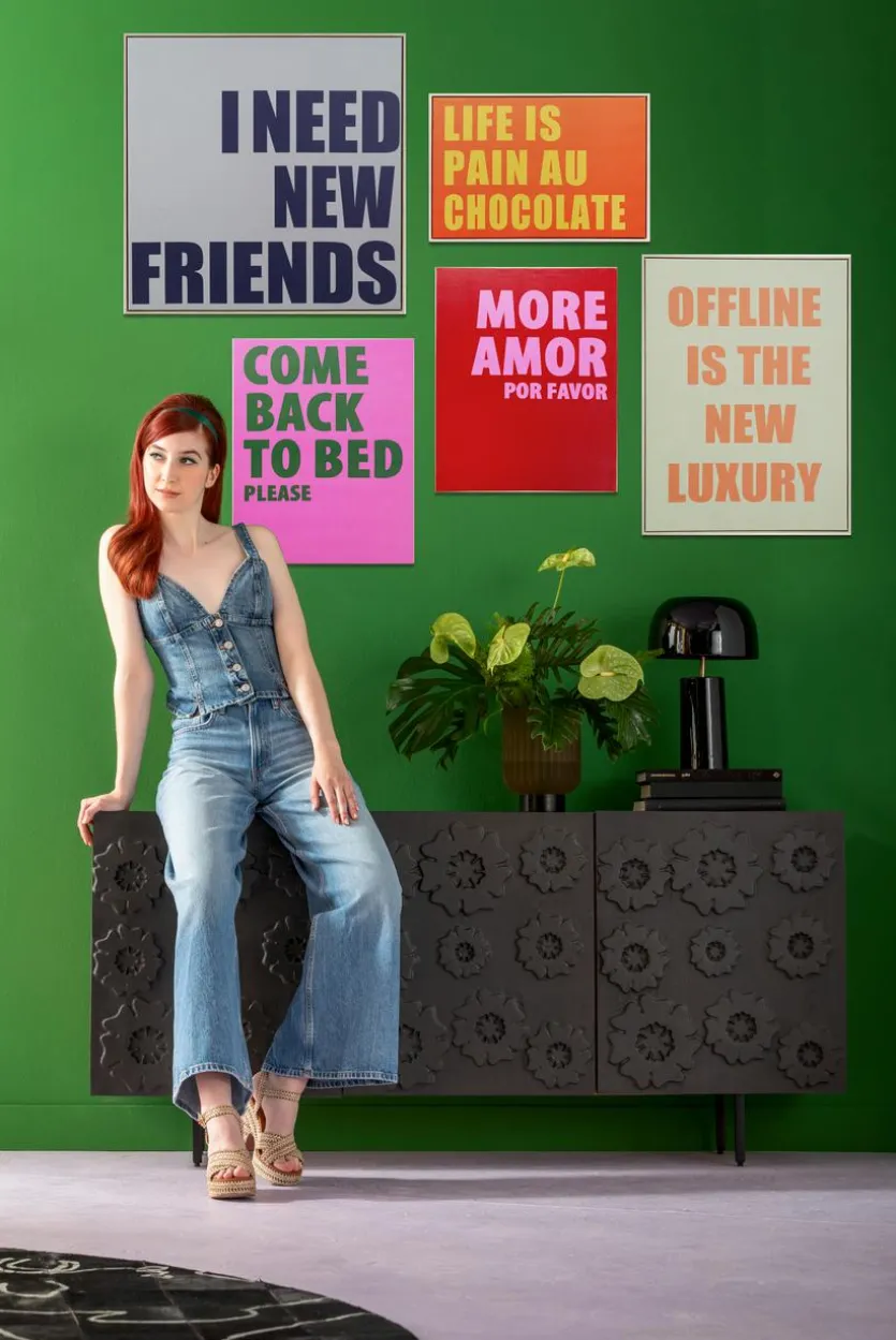 Wandbild 80 x 80 cm New Friends 56829