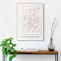 Wandbild 50 x 70 cm Papiers Découpés
