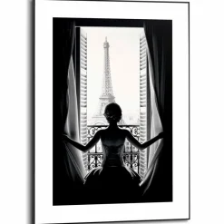 Wandbild 50 x 70 cm Paris Balcony