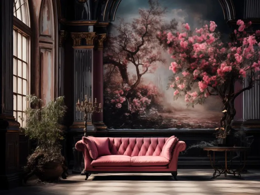 Wandbild 60 x 80 cm Pink Roses IV